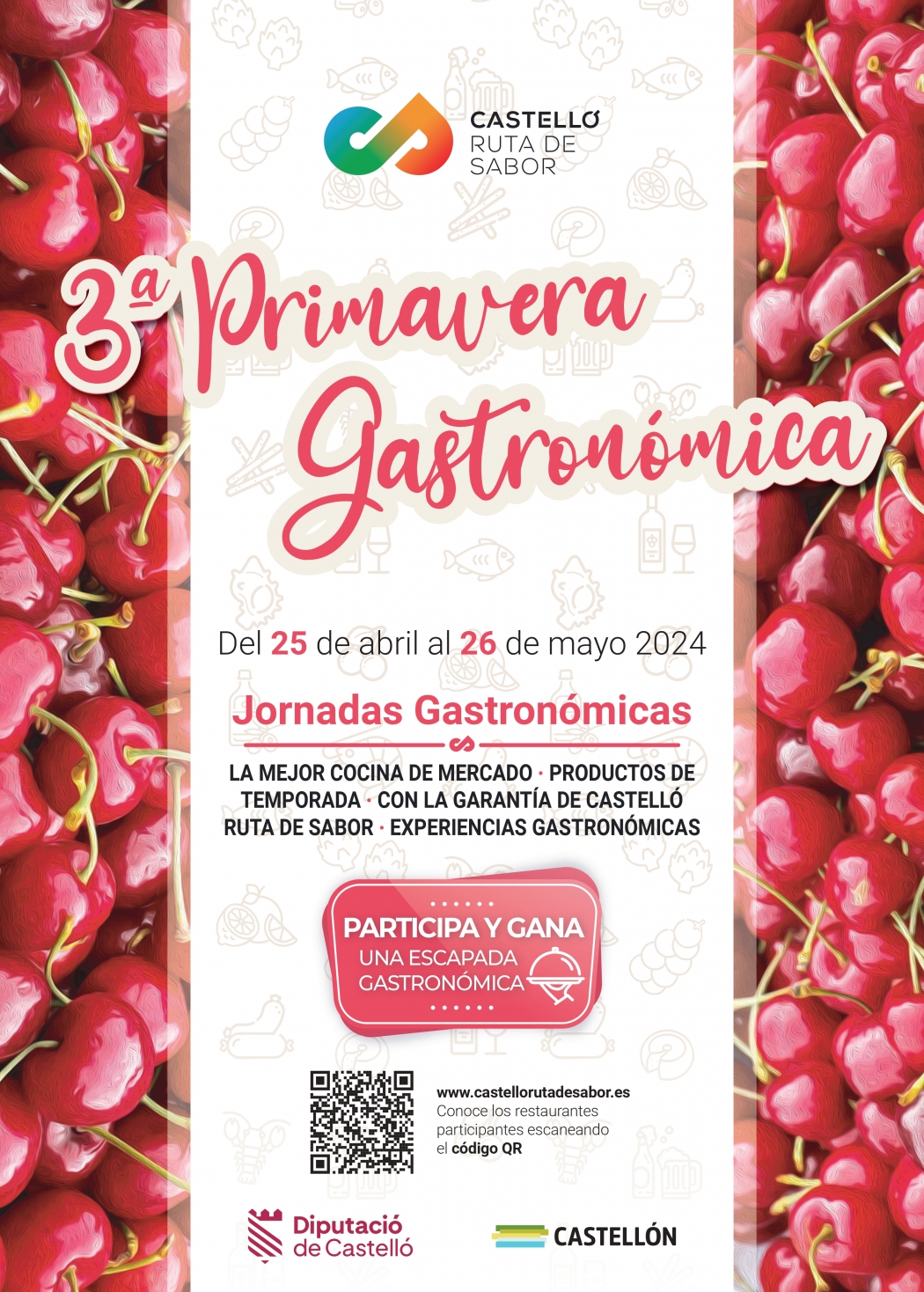 La 3a edició de la Primavera Gastronòmica Castelló Ruta de Sabor mostra la riquesa gastronòmica de la província