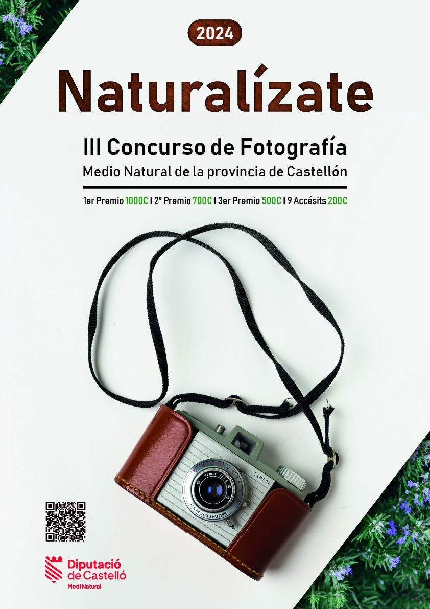 La Diputación de Castellón pone en valor el medio natural de la provincia con la 3ª edición del concurso de fotografía Naturalízate